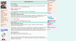 Desktop Screenshot of old.ledviny.cz